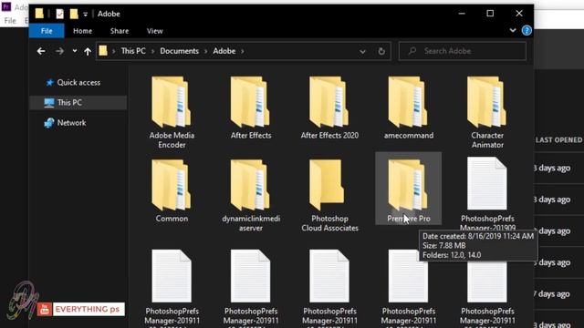 How to Clear recent files in Adobe Premiere Pro смотреть онлайн