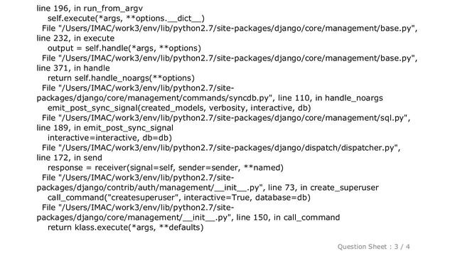 Django : Adding a database to the Django Project using Sqlite3 with Python 2.7 смотреть онлайн