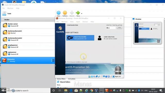 How to Install CentOS7 on Oracle Virtual Manager смотреть онлайн