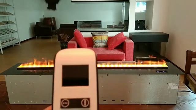 USE GUIDER 3D water fireplace steam fireplace with flame adjustable смотреть онлайн