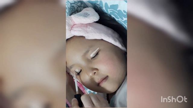 _Mili_TV_🍉 сделала мейкап своей систр. Общее время занило около 6-7 мин смотреть онлайн