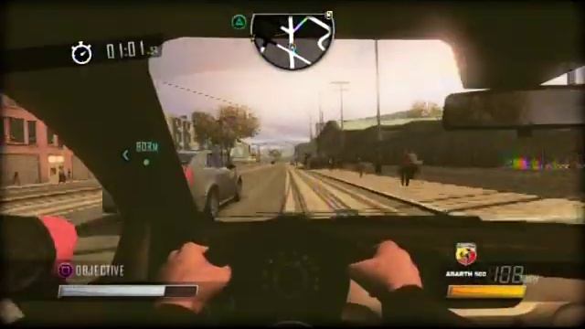 DRIVER San Francisco PS3 DEMO '74 Ford Gran Torino & Abarth 500 Short Test Drive смотреть онлайн
