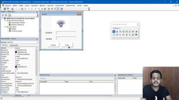 EXCEL VBA - Como Ganhar Dinheiro Com Projeto de Controle de Acesso no VBA Excel