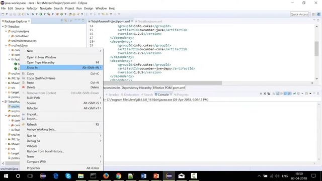 Maven project in ecliipse - Part1 смотреть онлайн