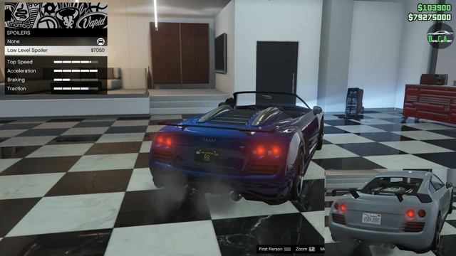 GTA 5 - OG Vehicle Customization - Obey 9F & Cabrio (Audi R8) смотреть онлайн