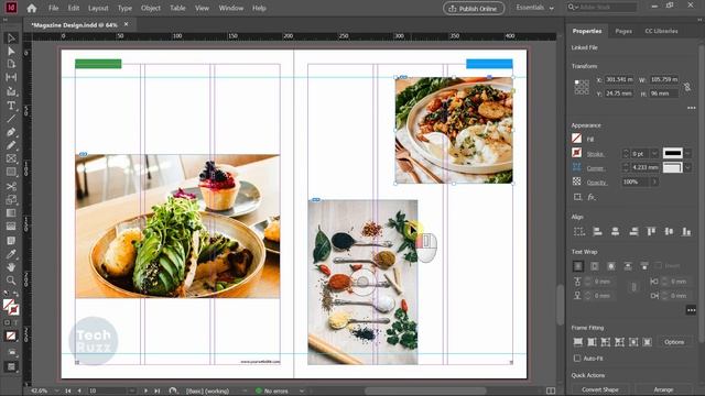 ✅ How to Create a Magazine Layout Design in InDesign CC Tutorial смотреть онлайн