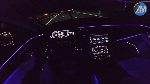 NEW! Audi S8 | POV Night Drive with 571hp✨ | by Automann смотреть онлайн
