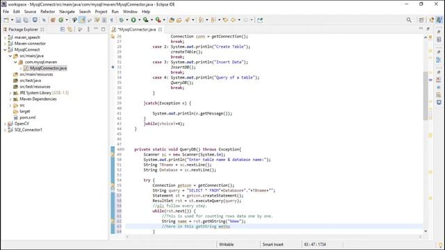 Query for mysql database ~ Set query for all rows of database using java смотреть онлайн