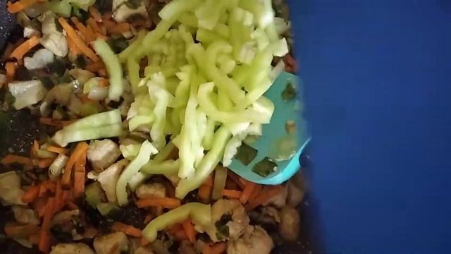 Аля "Фунчоза" из вермишели. смотреть онлайн