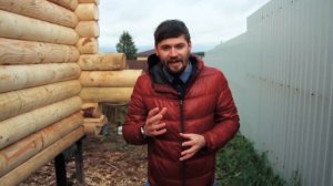 Свайный фундамент  для оцилиндрованного бревна.