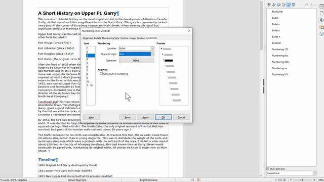 LibreOffice Writer: Format with Style by using Style Formatting. смотреть онлайн