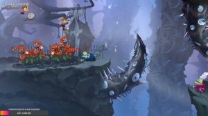 Rayman Origins или Рэйман Начало Платформер Игра Пройдена На 100%