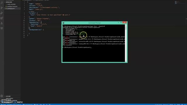 6. NPM | npm prune | Removing extraneous packages | uninstalling node module смотреть онлайн