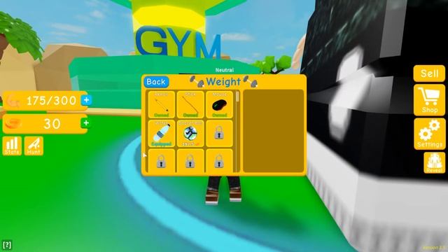 Роблокс Симулятор качка! Lifting Simulator смотреть онлайн