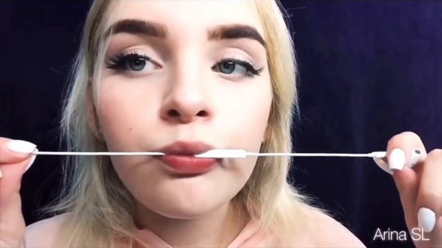 Нарезка звуков рта от Arina SL на микро от айфона❄️ смотреть онлайн