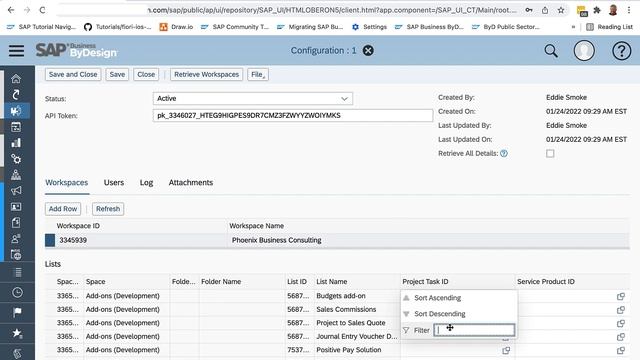 SAP Business ByDesign - Integration with an external Timesheet system смотреть онлайн