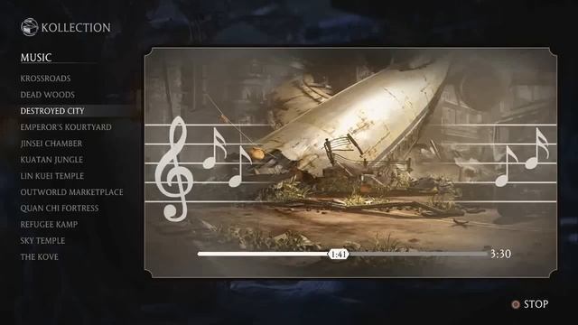 Mortal Kombat X OST - Destroyed City смотреть онлайн