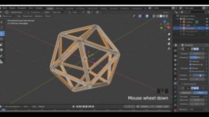 3 урок Blender 2.9 Создать кулон «Икосфера»