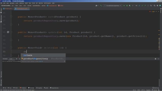 CRUD Spring Webflux, Project Reactor, MySQL: Capítulo 2: Service y RestController смотреть онлайн