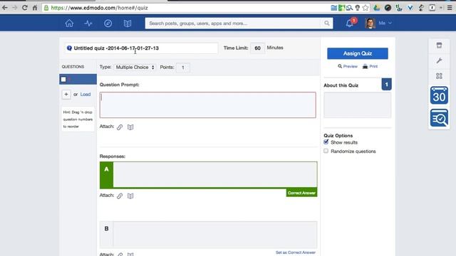 Edmodo Math Quiz using Latex смотреть онлайн