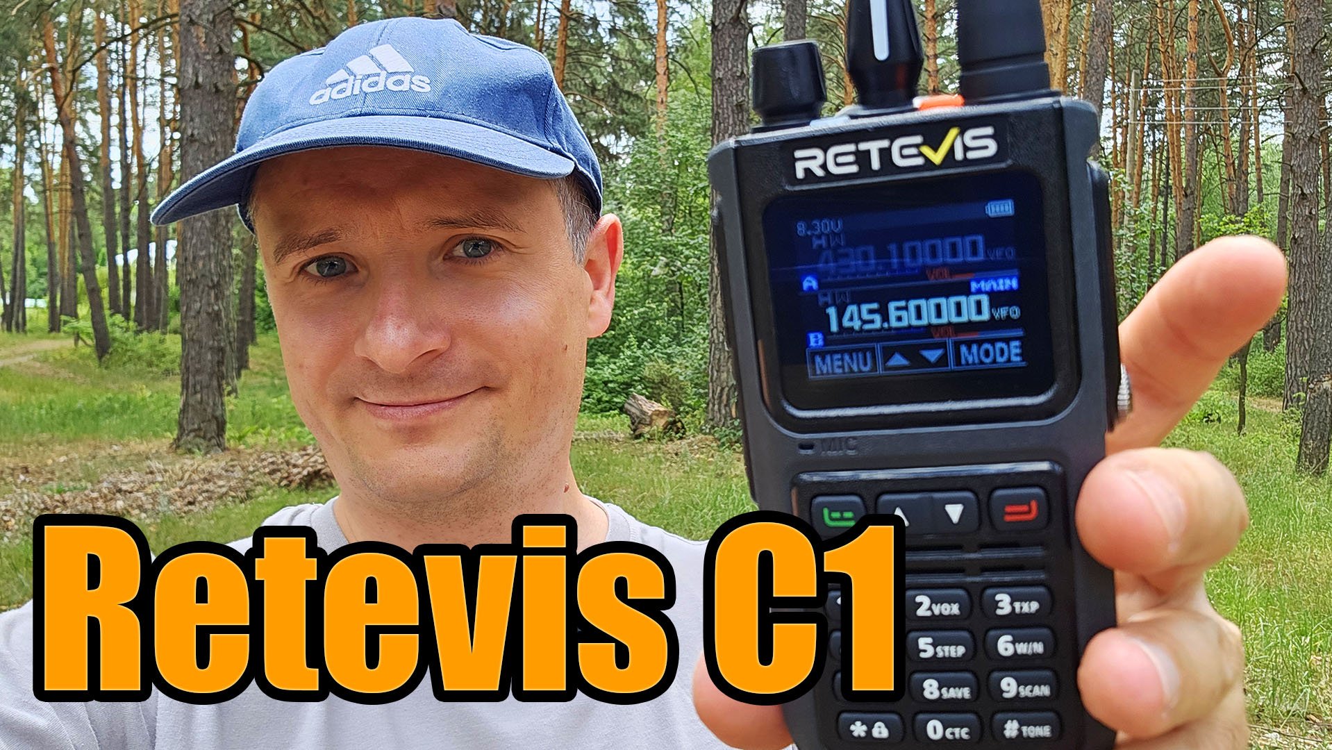 Радиостанция Retevis C1 тест и обзор смотреть онлайн