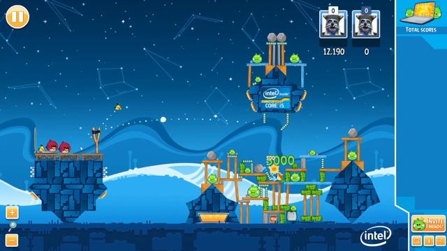 Angry Birds in Ultrabook Adventure (All Levels Full Playthrough) смотреть онлайн