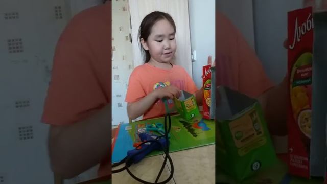 Органайзер из коробок сока??