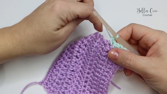 PREPARING YOUR CROCHET FOR A BORDER | Bella Coco Crochet | Easy Crochet смотреть онлайн