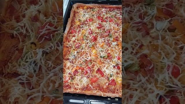 #shorts Пицца итальянская.Как приготовить пиццу.Рецепт пиццы смотреть онлайн