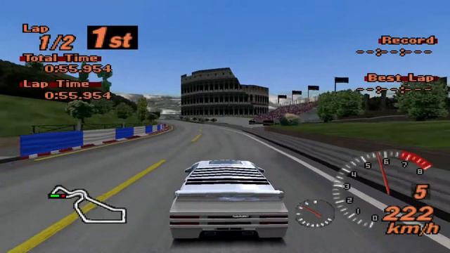 Gran Turismo 2 | Weigert Vector W8 Twin Turbo (HYBRiD) | PS1 Gameplay смотреть онлайн