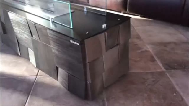 Выполненный проект - напольный биокамин Kvadro смотреть онлайн