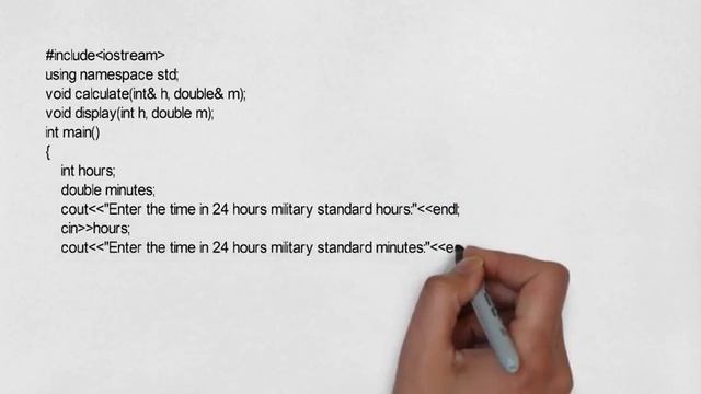 Write a program that convert MILITARY time to the STANDARD TIME смотреть онлайн