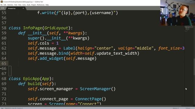 Changing Screen/view/page - Kivy Mobile and Desktop App Dev w/ Python смотреть онлайн