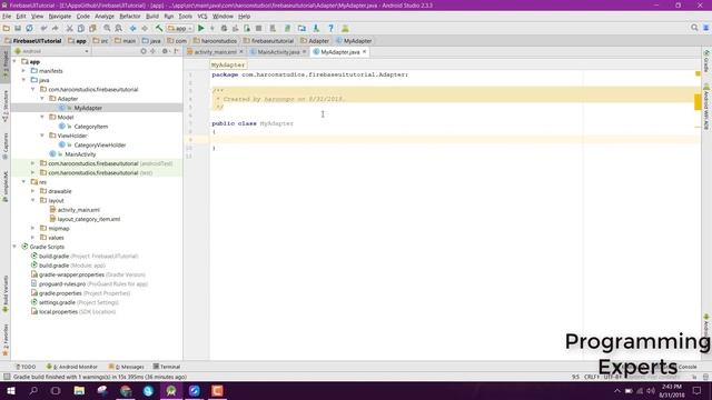 Search data from Firebase Database using Recyclerview + Cardview Android Studio Tutorial смотреть онлайн