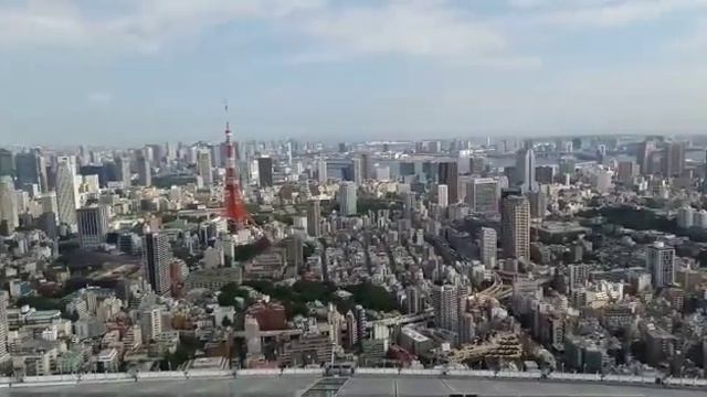 ВИД С КРЫШИ ТОКИЙСКОГО НЕБОСКРЕБА. смотреть онлайн