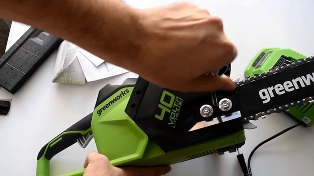 Обзор GreenWorks GD40CS18 – цепная аккумуляторная пила И для дачи, и для похода смотреть онлайн