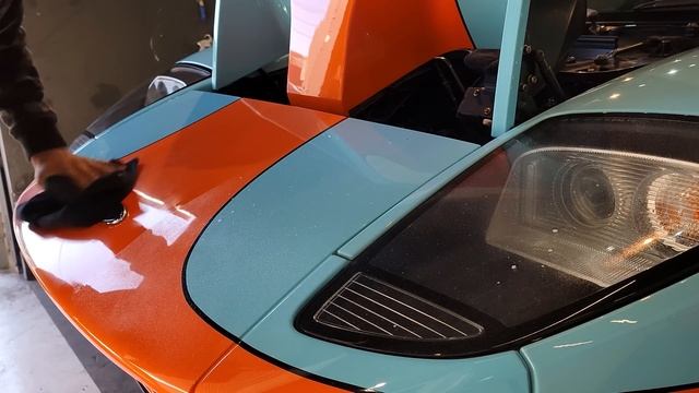 Ford GT Heritage ONLY 4.5 MILES! Detailing - Paint Correction смотреть онлайн