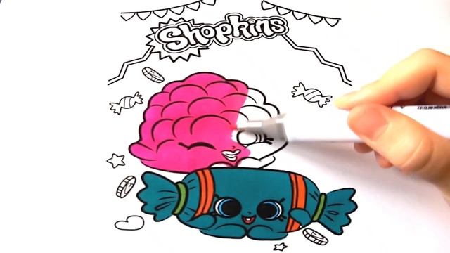 SHOPKINS МУЛЬТИК-РАСКРАСКА ДЛЯ ДЕТЕЙ ШОПКИНС СЛАСТИ смотреть онлайн