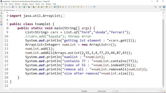 Java tutorial #64 | Arrays and collection API - List | Java course for beginners смотреть онлайн
