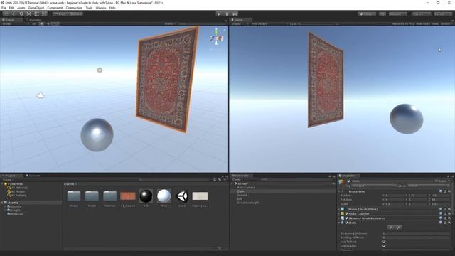 CLOTH SYSTEM In Unity 2018 | Beginner's Guide