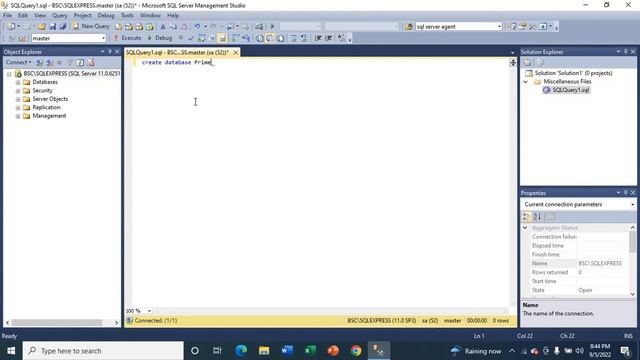 How to Create a Database in Sql Server Management Studio смотреть онлайн