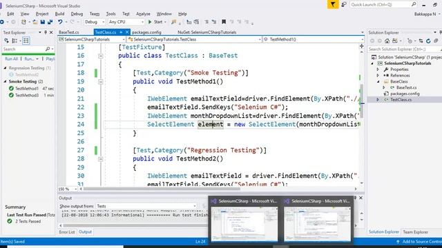 Selenium C# Handling Dropdown List? смотреть онлайн