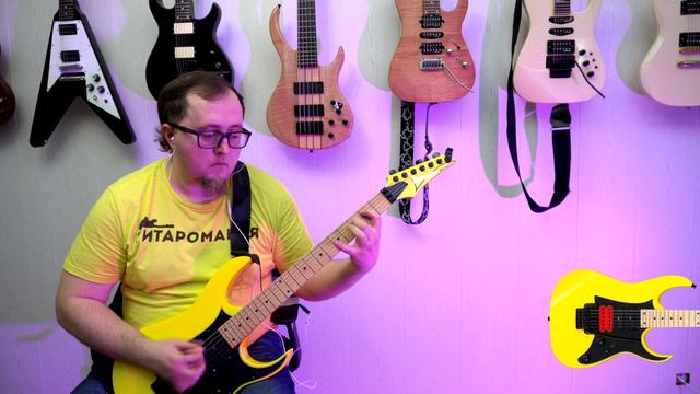 Ibanez RG 350MZ Sound test смотреть онлайн