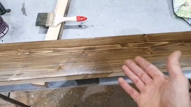 Работа с маслом Живица, масло с твердым воском для дерева, как наносить масло.