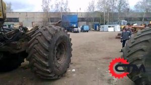 Колесный трактор Кировец К-701 К701 привезли на капитальный ремонт. Ремзавод Чебоксары.