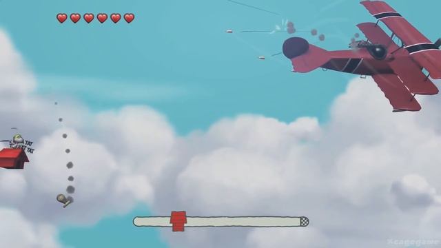 The Peanuts Movie : Snoopy's Grand Adventure - All Bosses ( No Damage ) - All Boss Battles [ HD ] смотреть онлайн