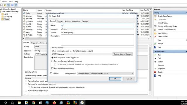 Task Scheduler + Text-to-Speech = Very Helpful way to stay on task. смотреть онлайн