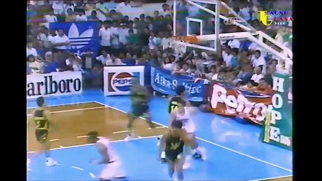 Robert Jaworski 17pts VS Benjie Paras 16pts | Ginebra VS Shell Game 7 PBA Finals | 05/19/1991 смотреть онлайн