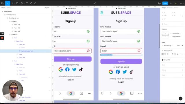 Figma Academy's Form Component Implementation смотреть онлайн