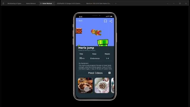 Home Workout - Figma Demostration Project смотреть онлайн